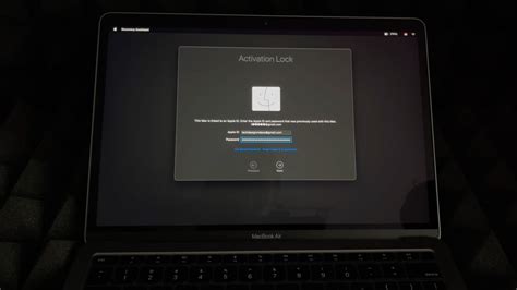 Other information here -. . Activation lock macbook m1